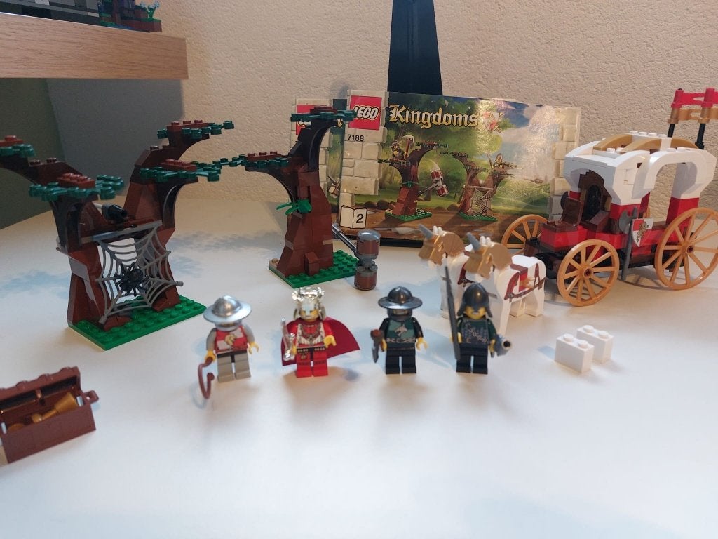 Lego Kingdoms 7188, Compleet, Overige thema's, Lego, Ophalen of Verzenden