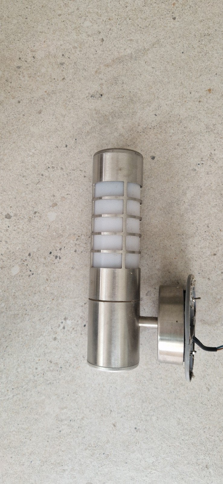 RVS Buitenwandlamp - IP44 Spatwaterdicht, Ophalen, Minder dan 50 watt, Wandlamp, Nieuw