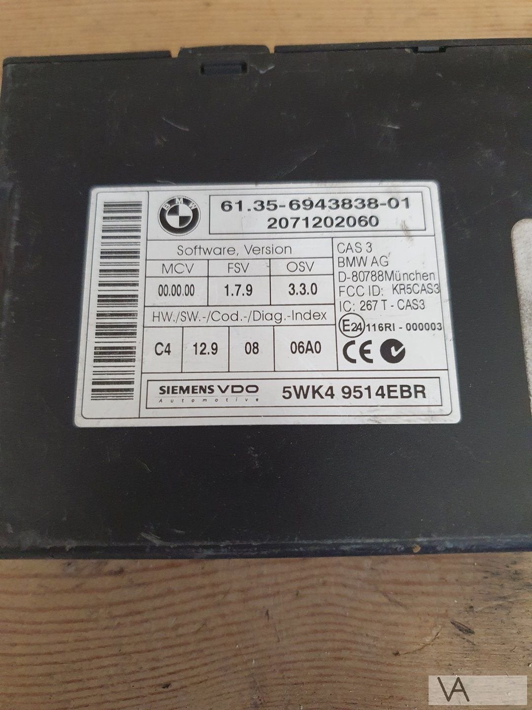 BMW X5 e70 2005 - 2012 bcm boordnet CAS module 6943838 €75, Gebruikt, -, -, Ophalen of Verzenden