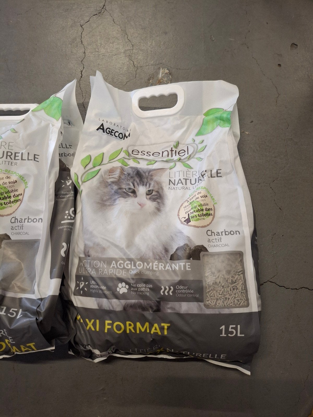 3x Essentiel Kattenbakvulling 15L – Houtkorrels – Lavendel, Nieuw, Ophalen of Verzenden, Nvt, Nvt