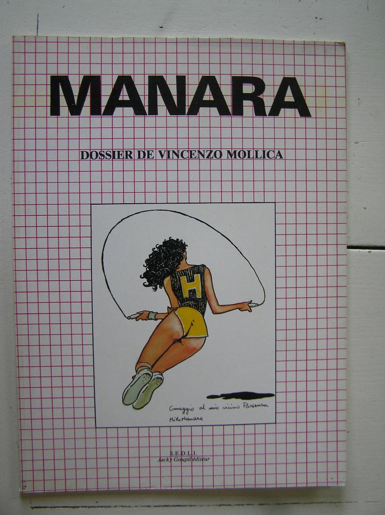 Manara. Dossier de Vincenzo Mollica., Boeken, Stripboeken, Eén stripboek, Ophalen of Verzenden, Zo goed als nieuw