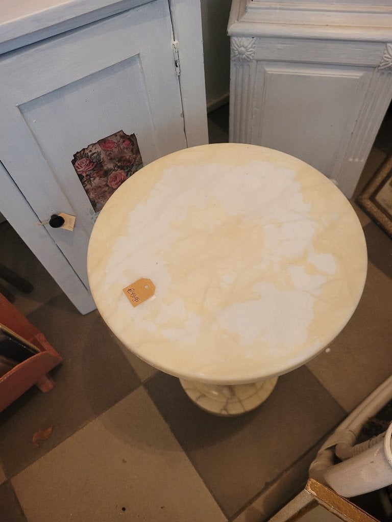 Vintage marmeren zuil, Huis en Inrichting, Heikant 21 Kaatsheuvel, Gebruikt, Belle Vieille Brocante, Ophalen of Verzenden