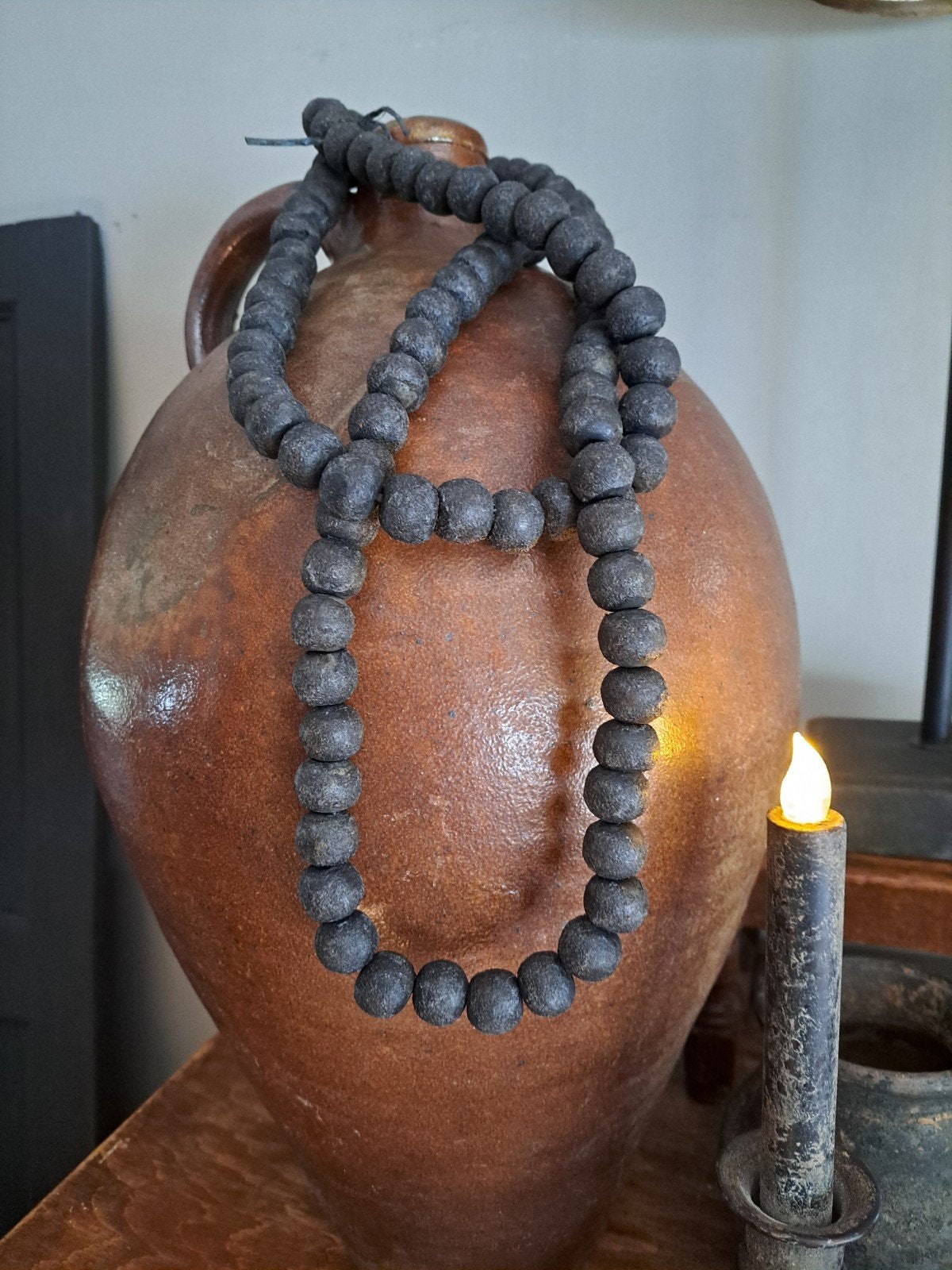 houten decoratie ketting sober,landelijk, Nieuw, Ophalen of Verzenden, X, X