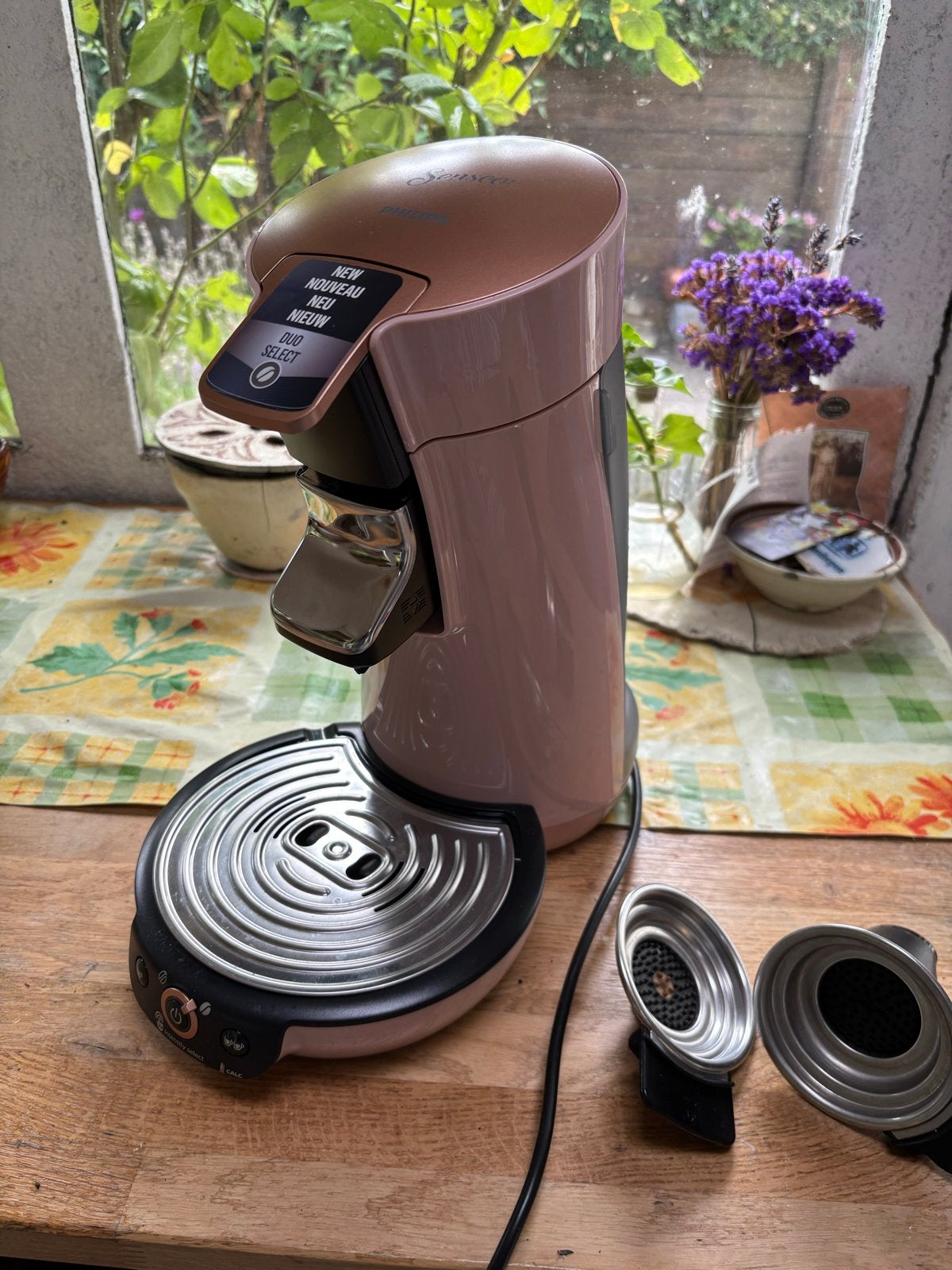 Philips Senseo HD 6564 Koffiezetapparaat - Pink Roze, Ophalen of Verzenden, Zo goed als nieuw, Koffiemachine, Koffiepads en cups