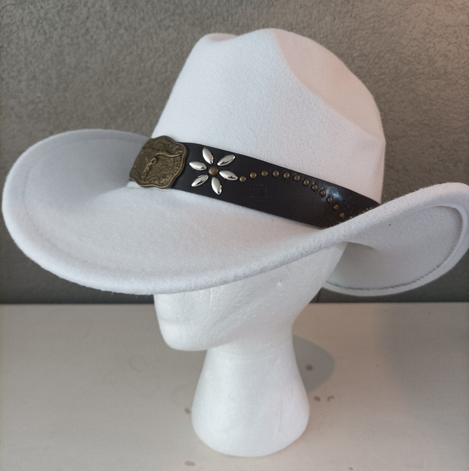 Elegante Witte Cowboyhoed – Western Style