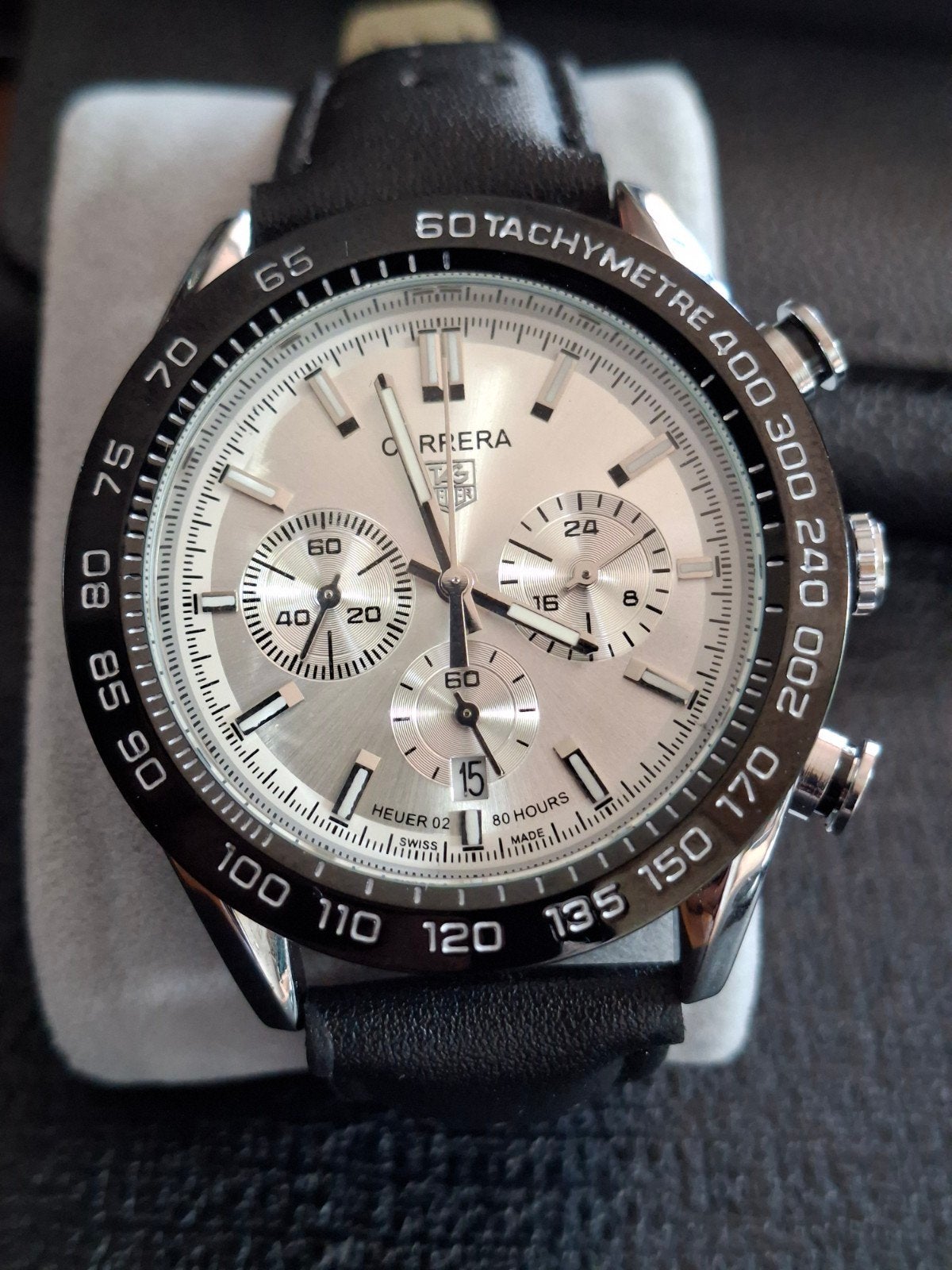 Tag Heuer Carrera, Ophalen, Nieuw, Zwart, Android