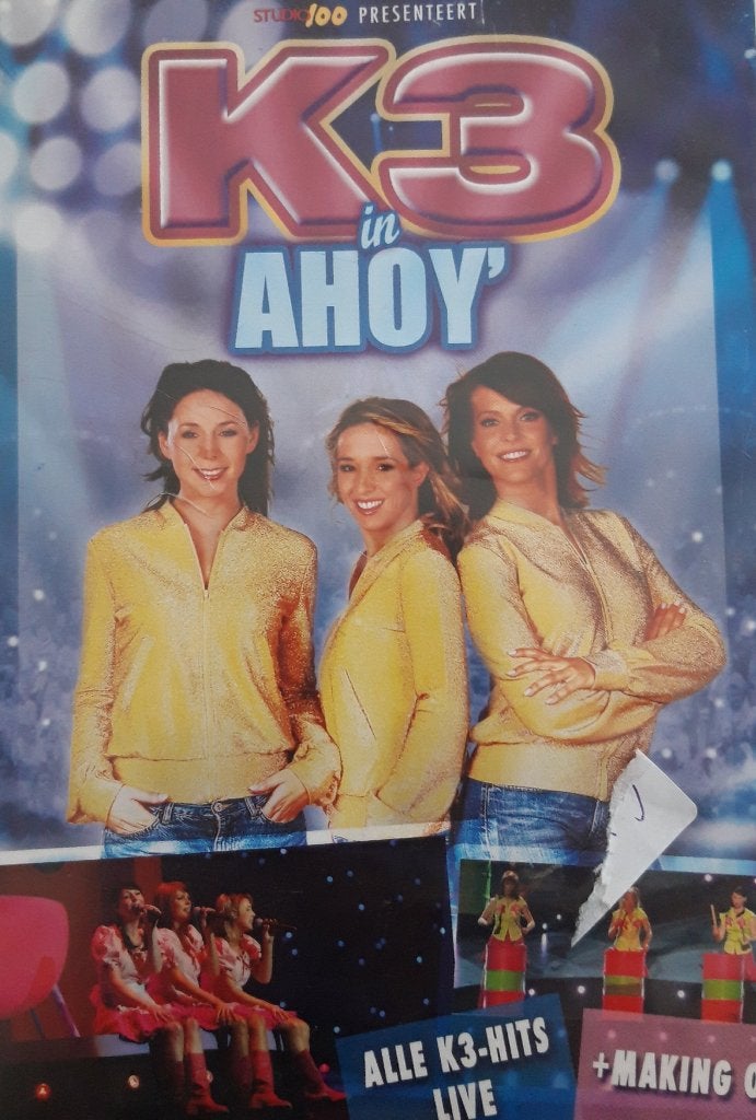 K3 in Ahoy DVD - Goede staat, Cd's en Dvd's, Show, Gebruikt, Alle leeftijden, Inclusief doosje