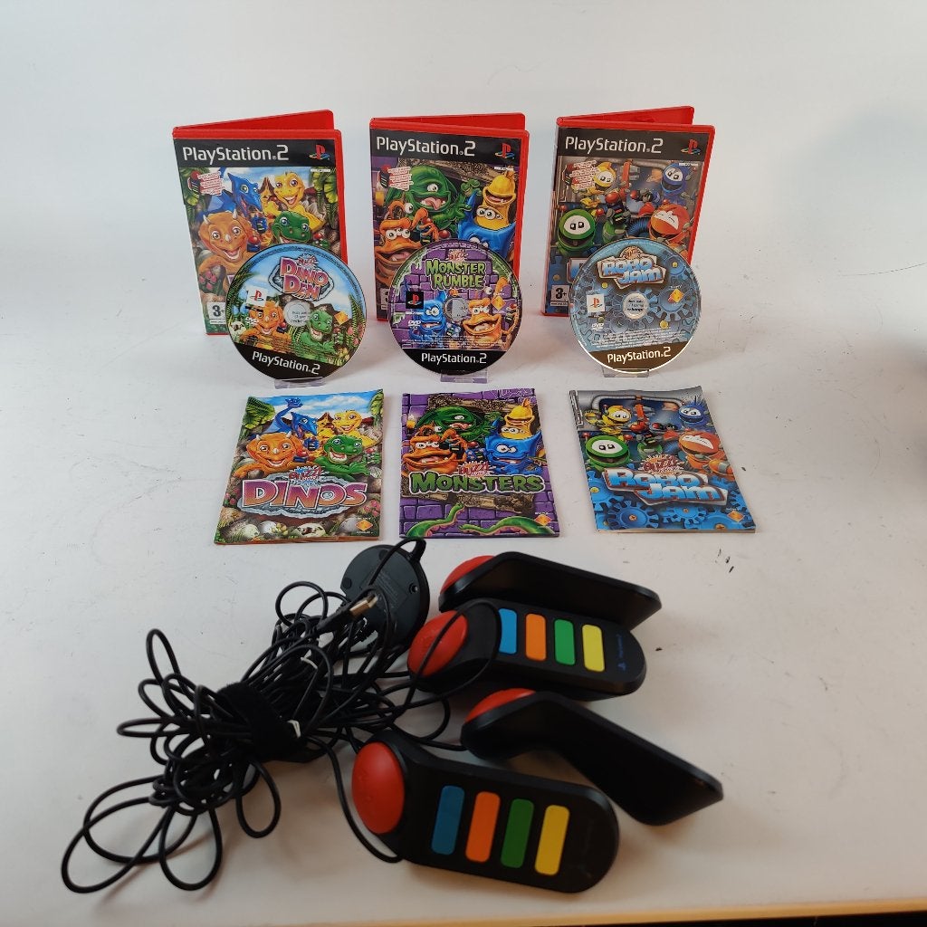 Buzz pakket playstation 2 (3 games en controller) || €29,99, Spelcomputers en Games, Ophalen of Verzenden, Zo goed als nieuw, X