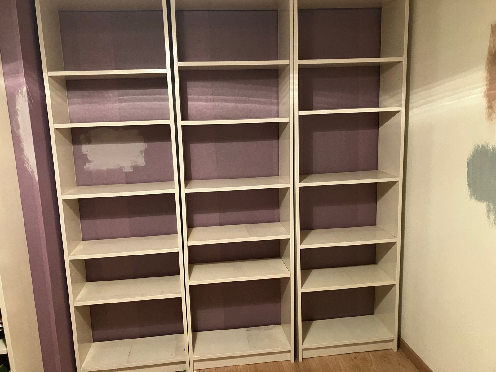 Set van 3 witte Billy boekenkasten van IKEA, Ophalen, Met plank(en), Gebruikt, 100 tot 150 cm