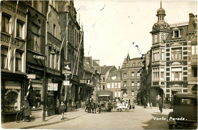Venlo Parade zeer vroege glanskaart, Ophalen of Verzenden, 1920 tot 1940, Limburg