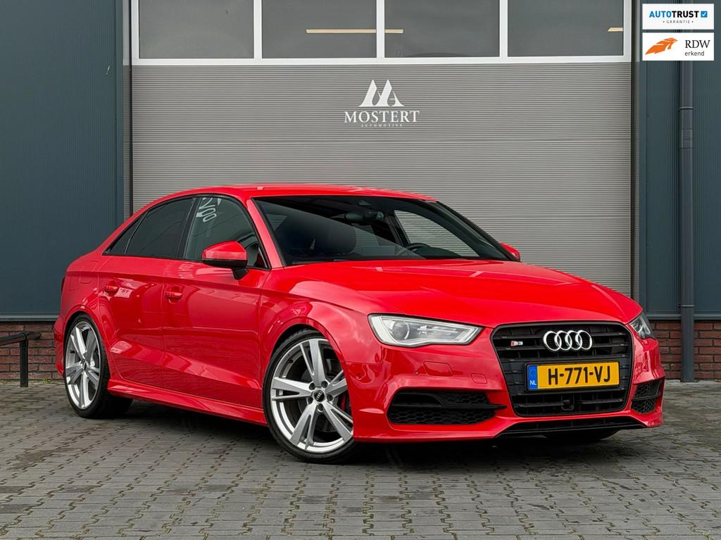 Audi S3 Limousine 2.0 TFSI/300pk S3 quattro Pro Line Plus|20, Auto's, S3, Gebruikt, Leder en Stof, 14 km/l