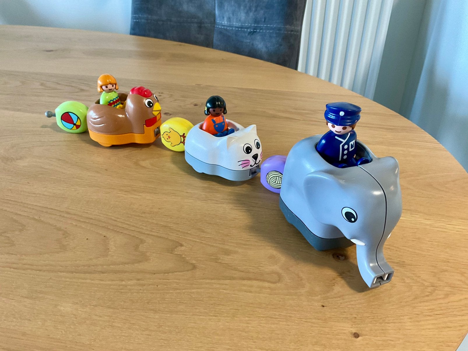 Playmobil 123 : Dierentrein, Ophalen, Gebruikt