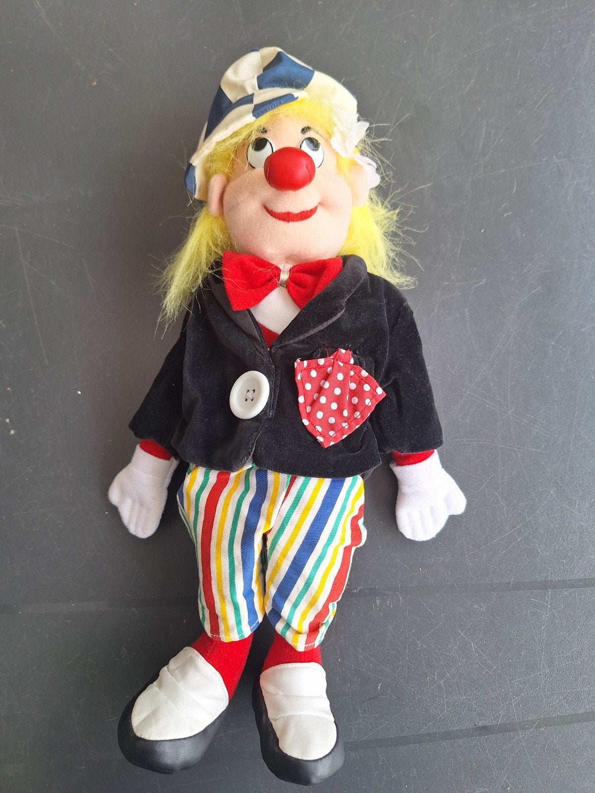 Vintage Oleg Popov knuffel pop - Clown, Ophalen of Verzenden, Zo goed als nieuw, Overige typen