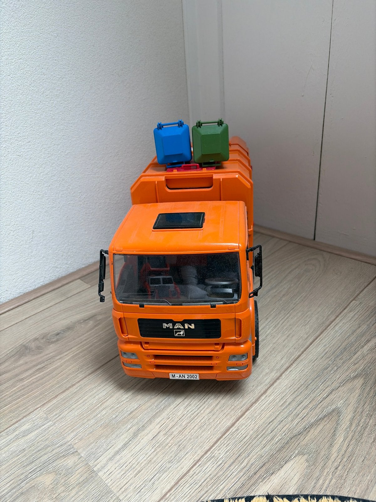 Bruder vuilniswagen, Ophalen of Verzenden, Gebruikt