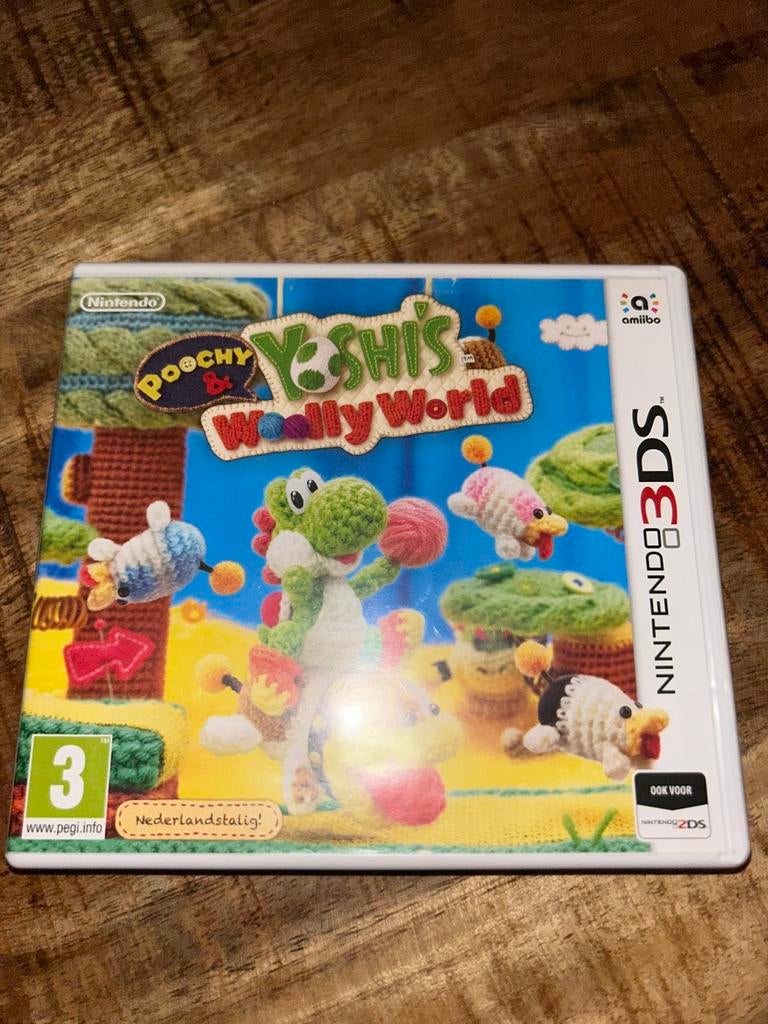 Poochy & Yoshi's Woolly World - Nintendo 3DS, Spelcomputers en Games, Ophalen, 1 speler, Zo goed als nieuw, Vanaf 3 jaar