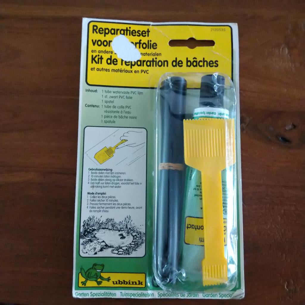 vijverfolie reparatieset, Ophalen of Verzenden, Nieuw, Vijverfolie