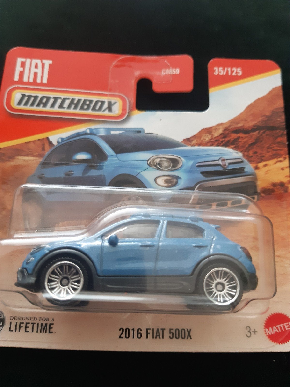 Matchbox Fiat 500x, Ophalen of Verzenden, Auto