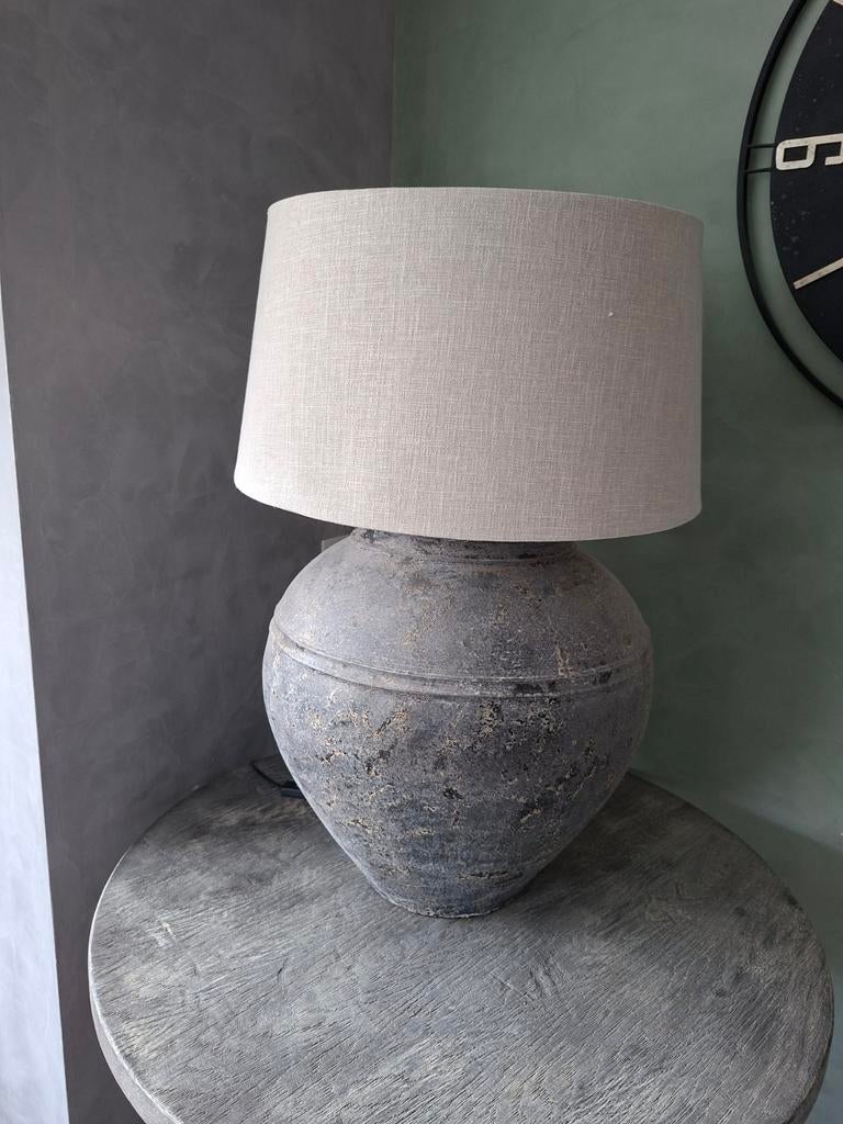 Super mooie kruiklamp, Ophalen, Overige materialen, 75 cm of meer, Industrieel, Landelijk, Vintage