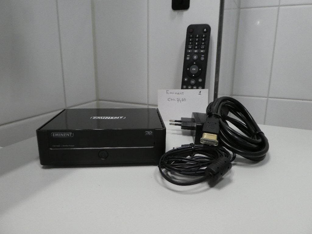 Mediaspelers 3 stuks Eminent, Ophalen of Verzenden, Gebruikt, HDMI, Zonder harde schijf