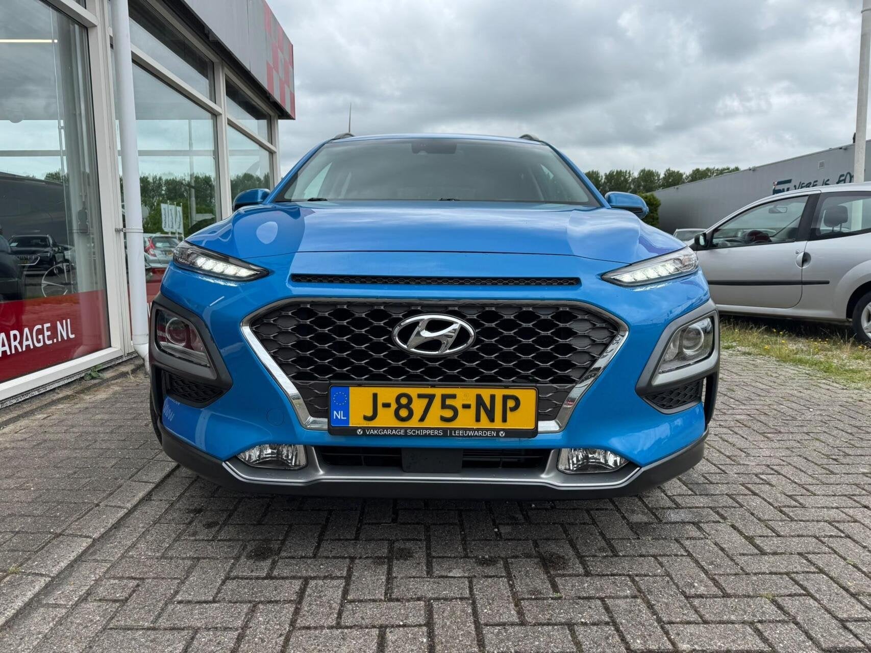 Hyundai Kona 1.6 GDI HEV Comfort, Auto's, Euro 6, Met garantie (alle), Blauw, Origineel Nederlands
