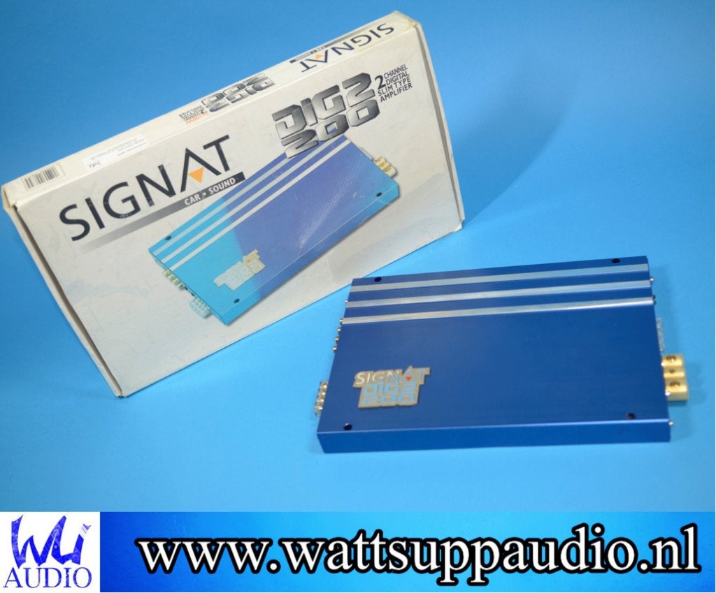 Signat DIG2 200 2 Kanaals Hi-end versterker, ., Nieuw, Ophalen of Verzenden, .