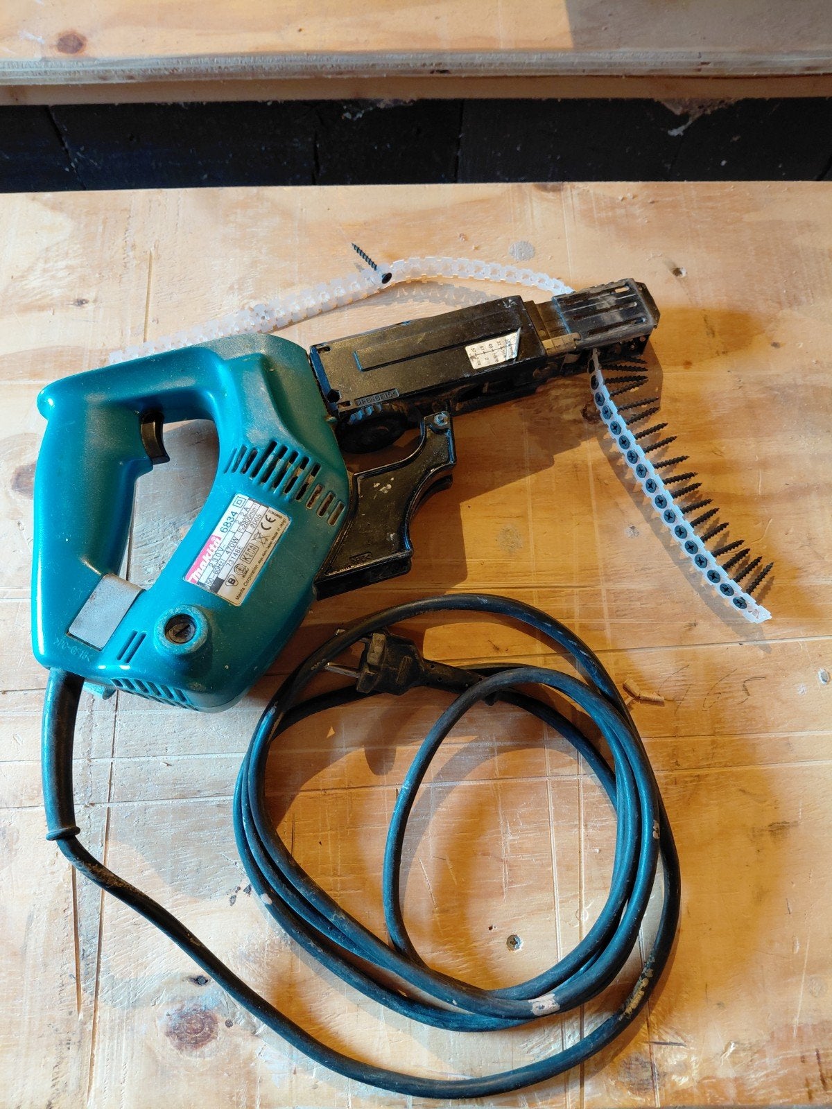 Bandschroef machine makita, Doe-het-zelf en Verbouw, Ophalen of Verzenden, Gebruikt