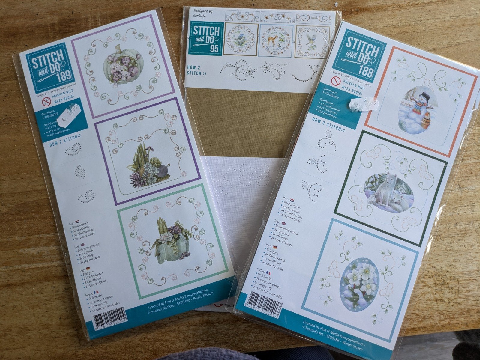 Stitch and Do Borduurpakketten - Diverse Thema's, Ophalen of Verzenden, Nieuw, Handborduren, Borduurpakket
