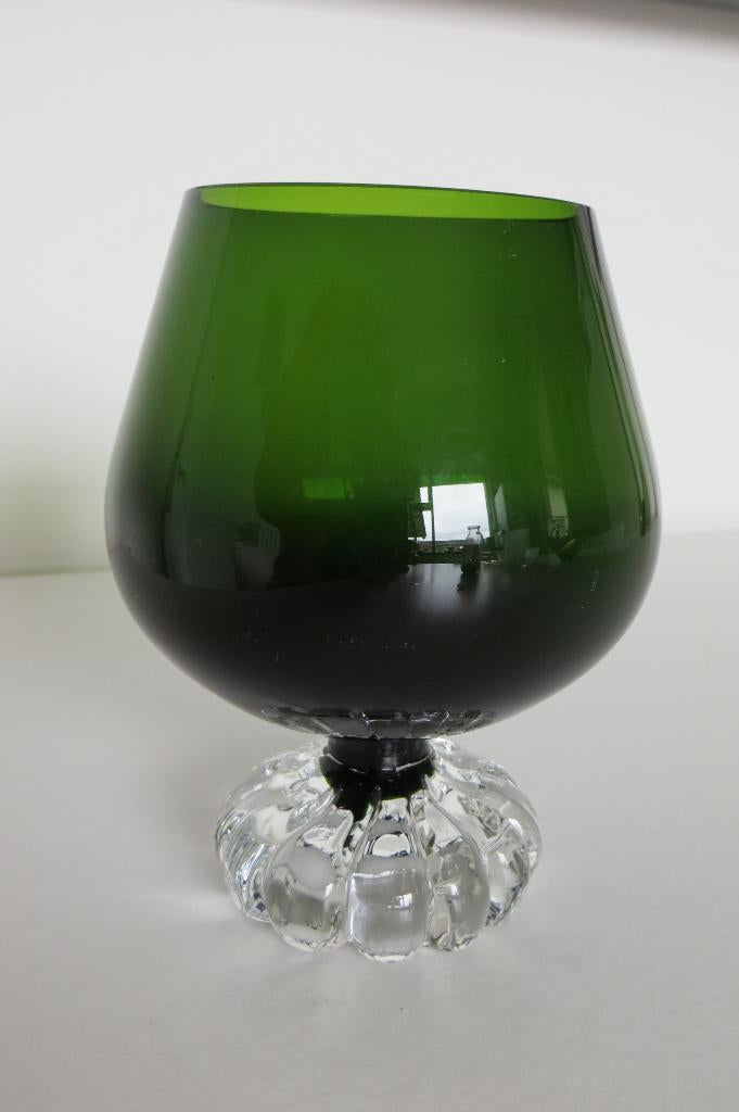 Åseda Bo Borgstrom Zweden vaas / cognacglas, Antiek en Kunst, Ophalen of Verzenden