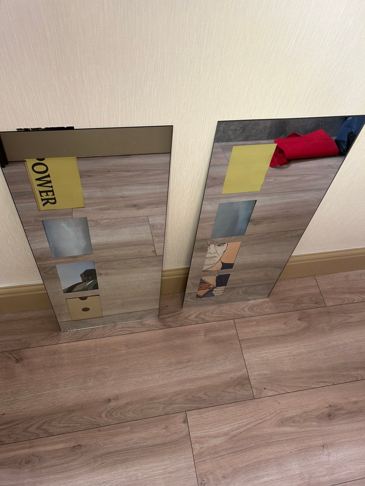 2 spiegels, Ophalen, Minder dan 50 cm, Zo goed als nieuw, Minder dan 100 cm