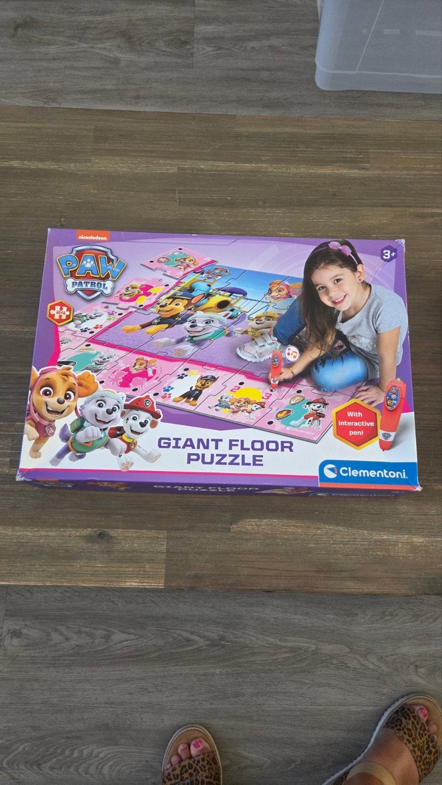 Paw Patrol Giant Floor Puzzle met interactieve pen, Kinderen en Baby's, Speelgoed | Kinderpuzzels, Ophalen of Verzenden