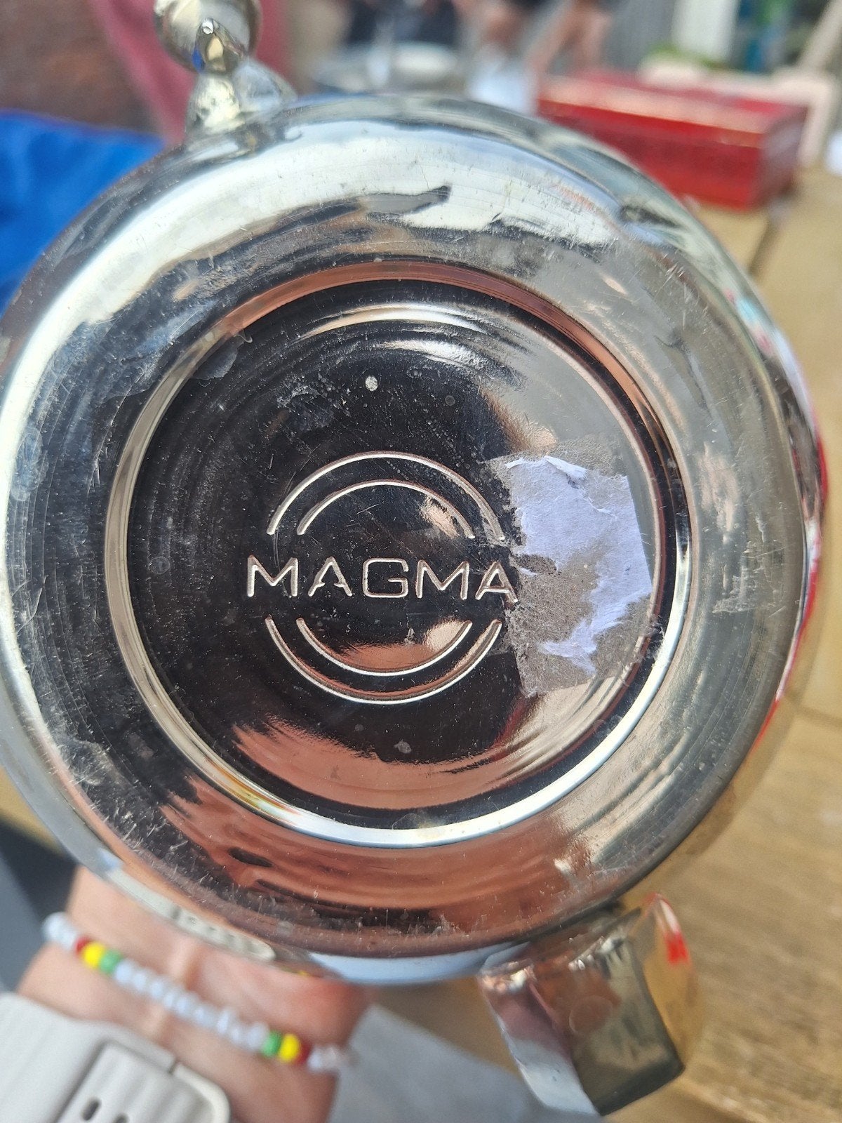 Magma Marokkaanse theepot - Zilverkleurig, Ophalen