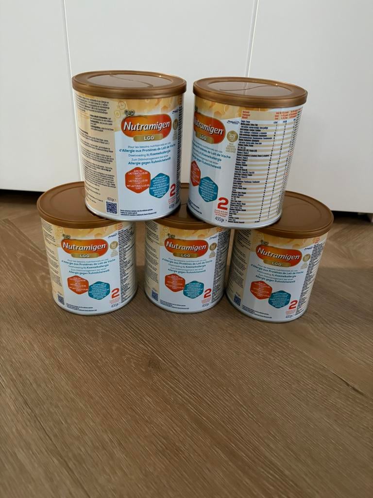 Nutramigen LLG 2 koemelkallergie 11 ongeopende potten, Ophalen of Verzenden, Nieuw, Overige typen