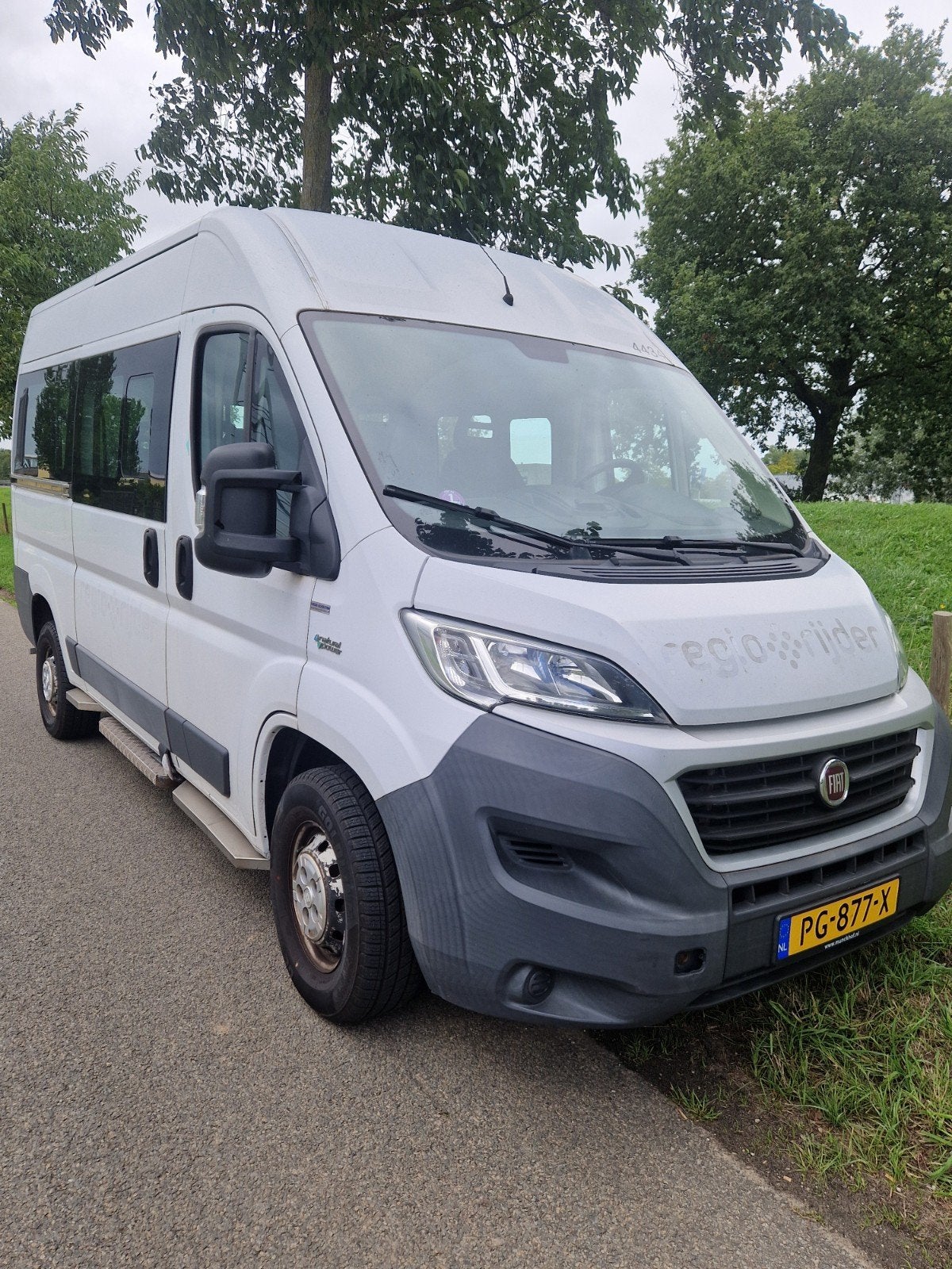 Fiat Ducato Maxi Combinato Gran Volume 3.0 Natural Power, Auto's, Voorwielaandrijving, 136 pk, Wit, Origineel Nederlands