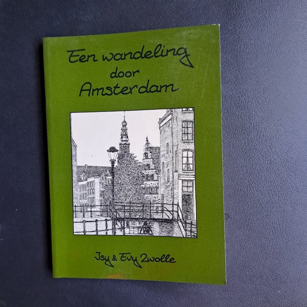 Boekje een wandeling door Amsterdam., Boeken, 20e eeuw of later, Isy en Evy, Ophalen of Verzenden, Zo goed als nieuw