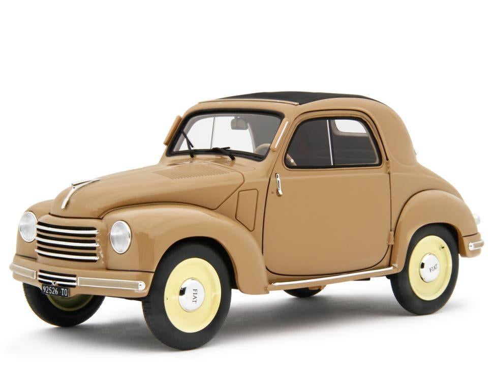 1:18  Fiat 500C Topolino 1949  -   Nu € 101,15, Hobby en Vrije tijd, Overige merken, Laudoracing, Auto, -