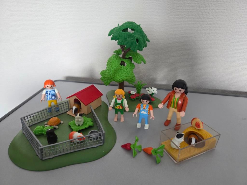 Playmobil cavia opvang, Ophalen