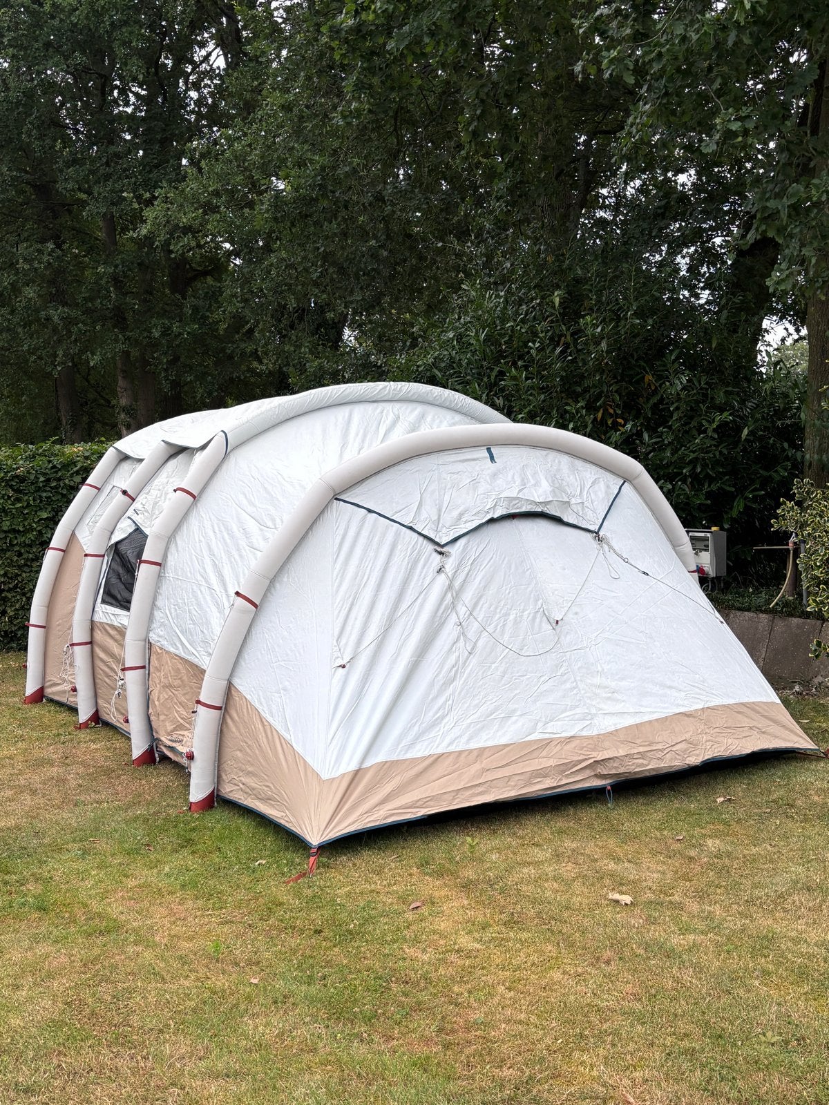 Quechua Air Seconds F&B 6.3 opblaasbare tent, Ophalen, Gebruikt, Meer dan 6