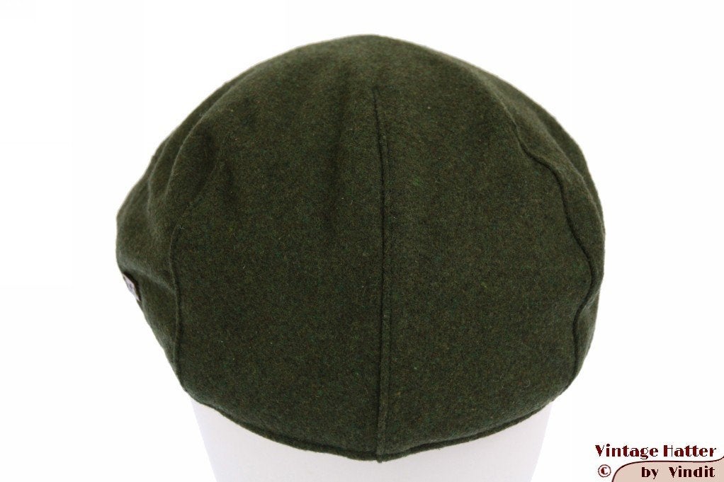 Flatcap Platte pet Hawkins groen wol mix maat 59 Nieuw, Hawkins, Nieuw, Ophalen of Verzenden, Pet