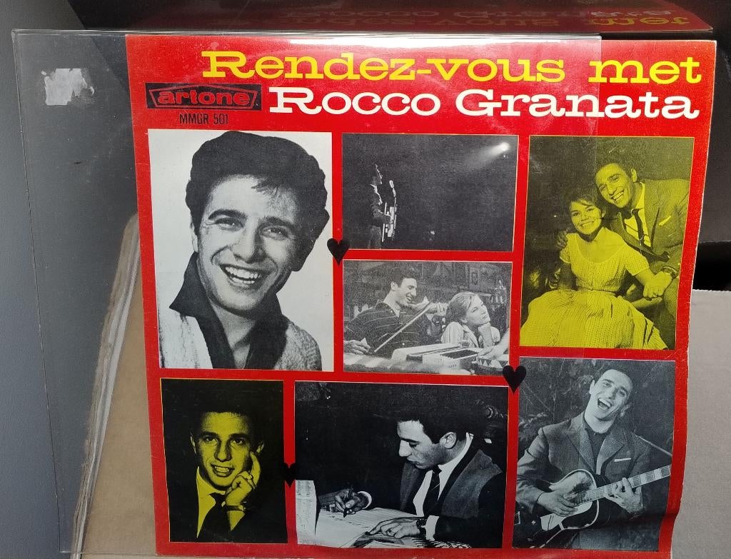leuke oude LP / EP ROCCO GRANATA rendez vous met...., Cd's en Dvd's, Vinyl | Nederlandstalig, Ophalen of Verzenden, Gebruikt, 10 inch
