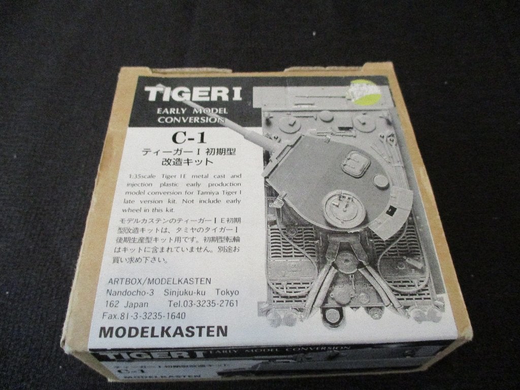 H-451,MODELKASTEN 1-35,NO,C-1,Tiger I early Model conversion, Overige merken, 1:32 tot 1:50, Overige typen, Nieuw
