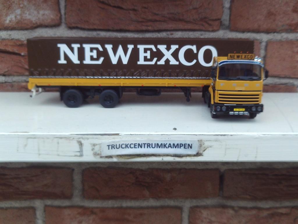 Tekno  Ford  Transcontinental  van  Newexco., Hobby en Vrije tijd, Modelauto's | 1:50, Ophalen of Verzenden, Nieuw, Bus of Vrachtwagen