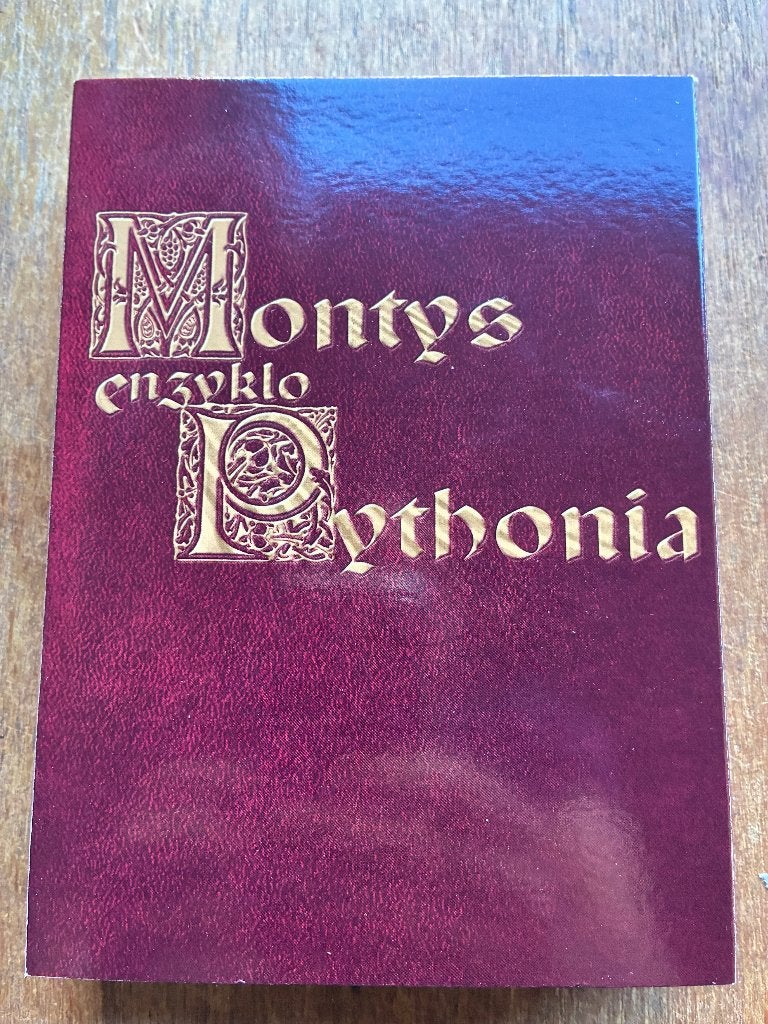 Montys Enzyklopedia Python...3-DVD box met boek ..., Cd's en Dvd's, Engels, Alle leeftijden, Nederlands, Ophalen of Verzenden