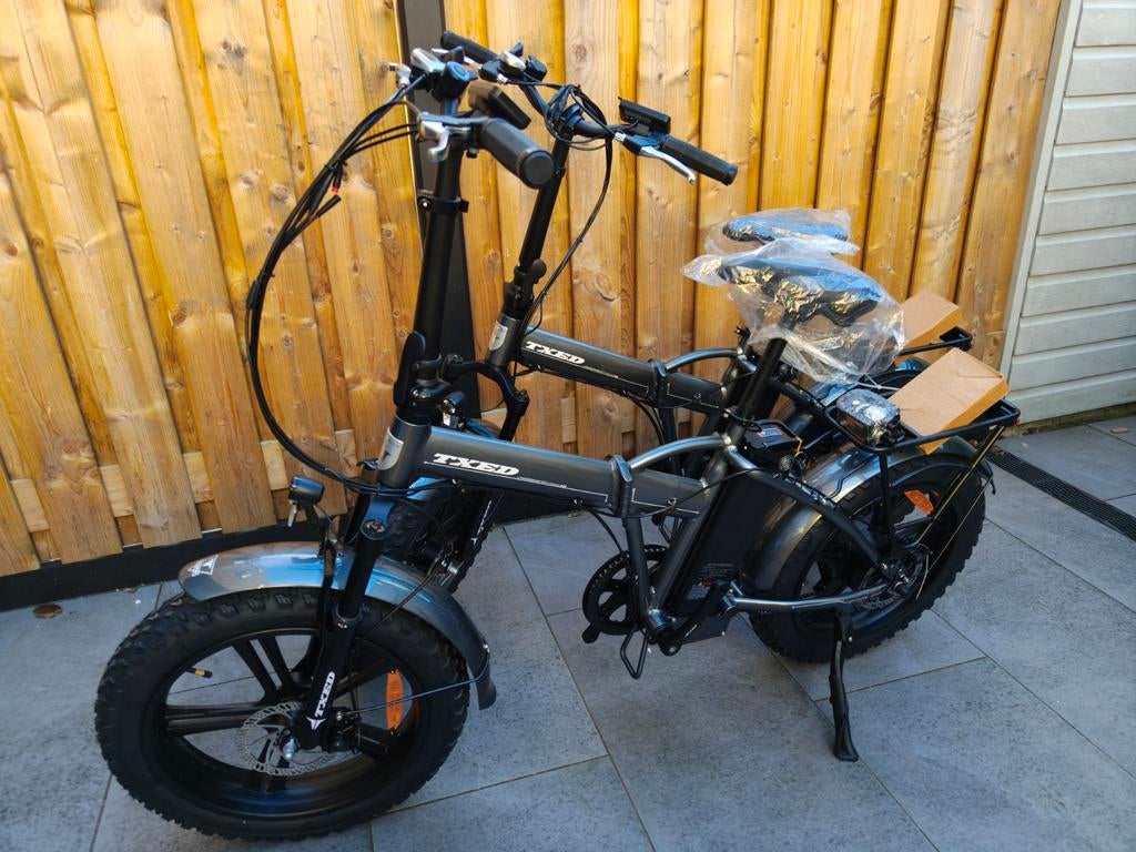 Nieuwe Txed set 2 elektrische vouwfietsen met 2 gratis slote, Ophalen, Nieuw, Elektrische step (E-scooter), Overige merken