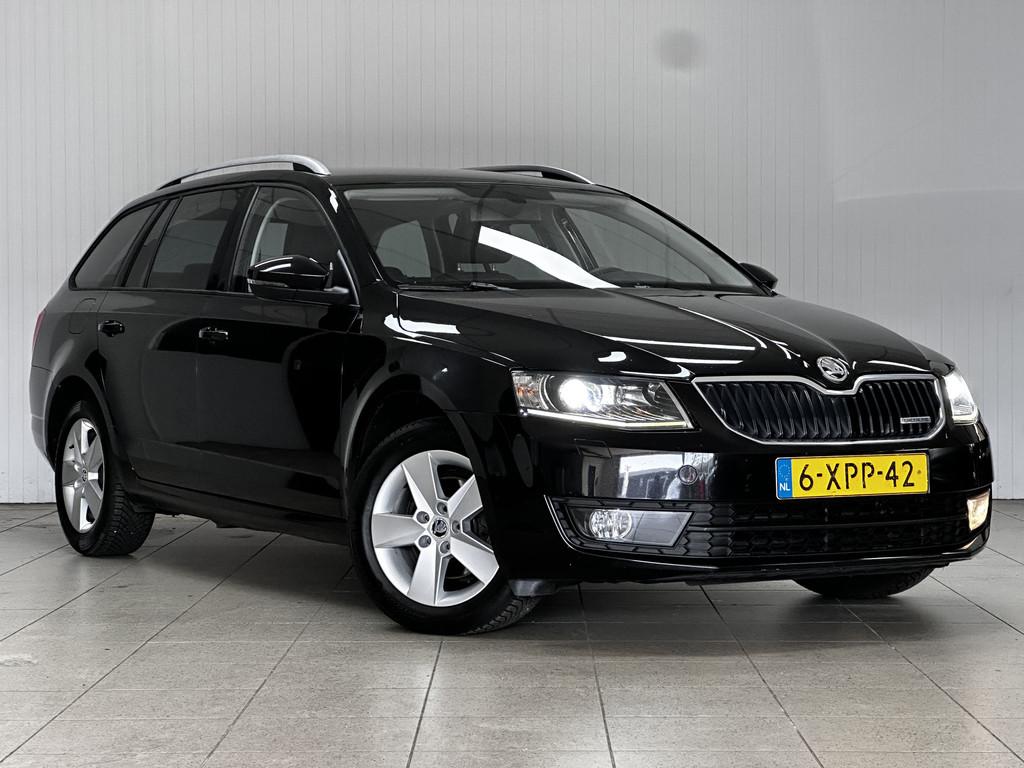 Skoda Octavia Combi 1.6 TDI Greenline Businessline/ D-Riem v, Auto's, Skoda, Voorwielaandrijving, Euro 5, Stof, Gebruikt