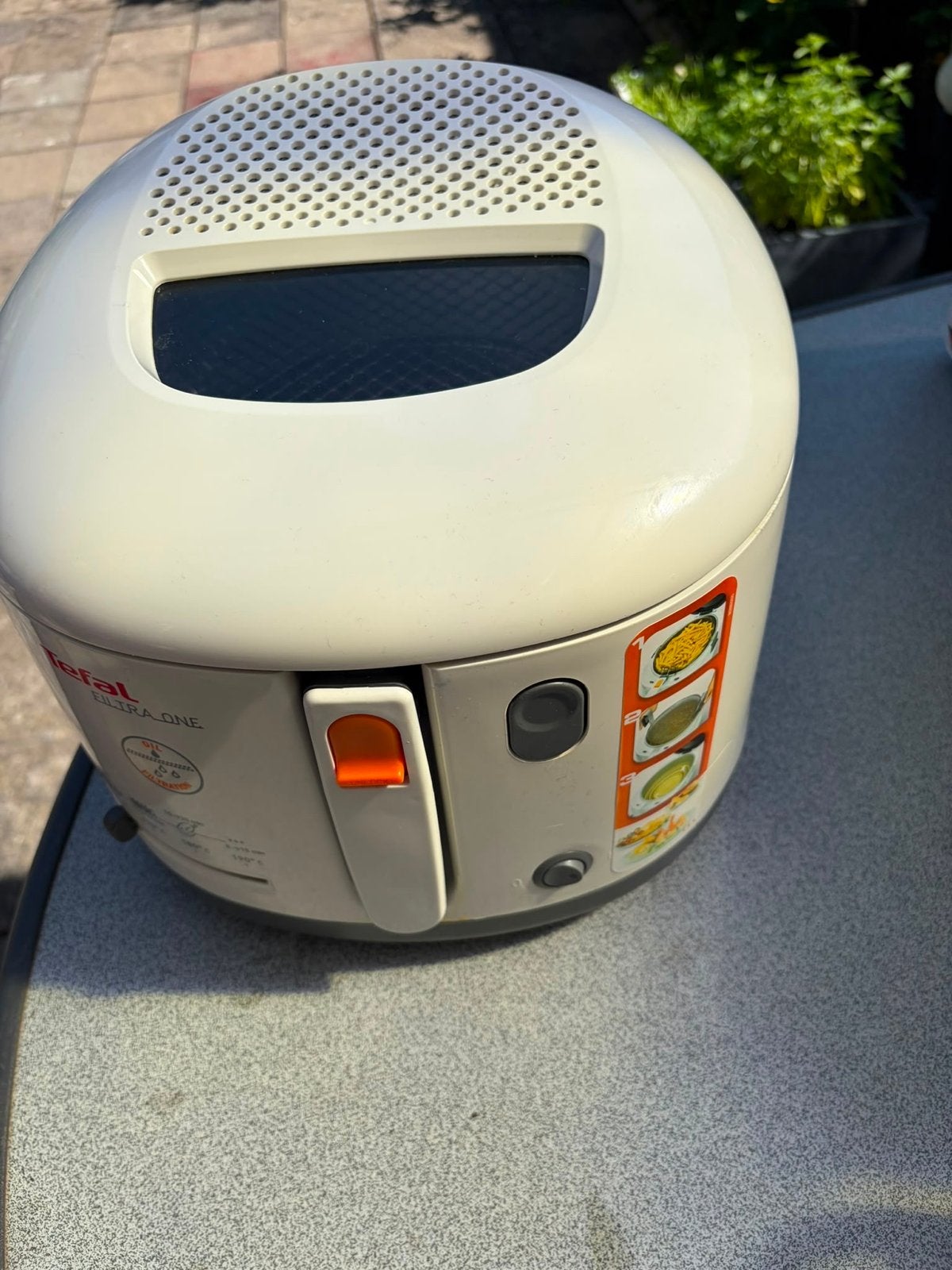 Tefal Frituurpan - Friteuse, Witgoed en Apparatuur, Frituurpannen, 2 tot 3 liter, Ophalen, Gebruikt, Uitneembare binnenpan