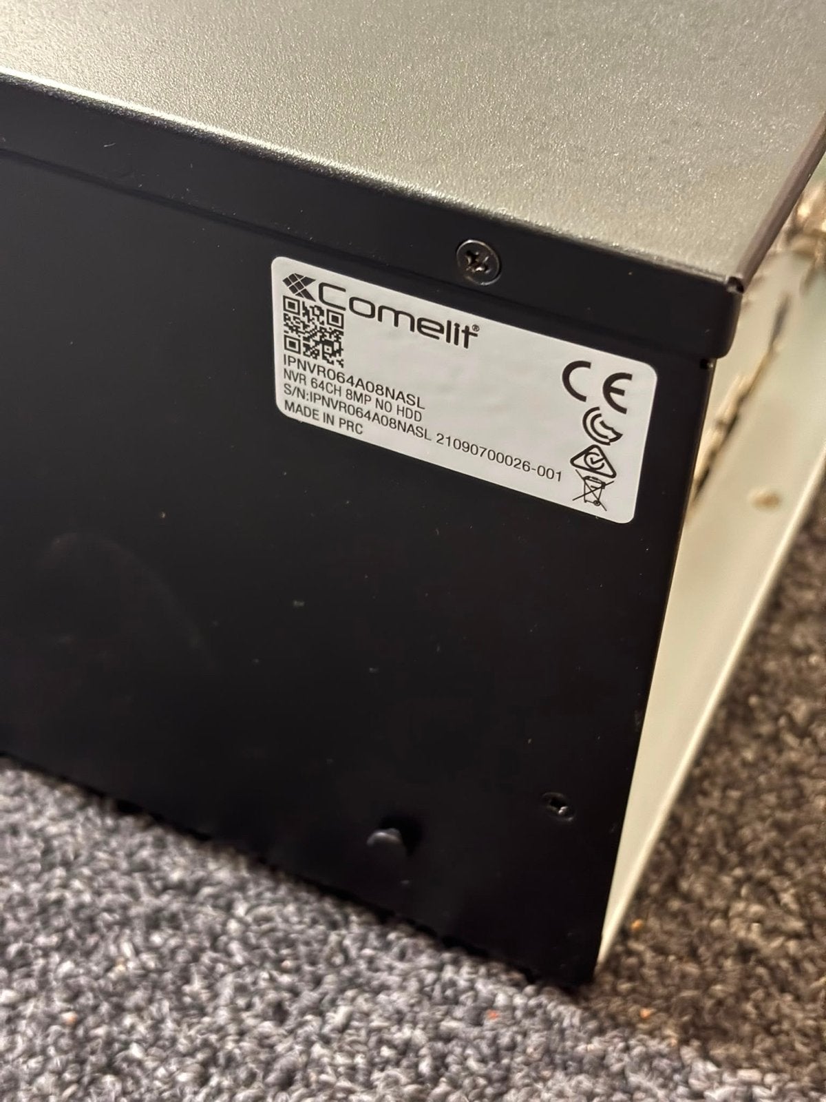 Comelit IPNVR064A08NASL NVR 8MP 64-kanaals, Ophalen, Zo goed als nieuw
