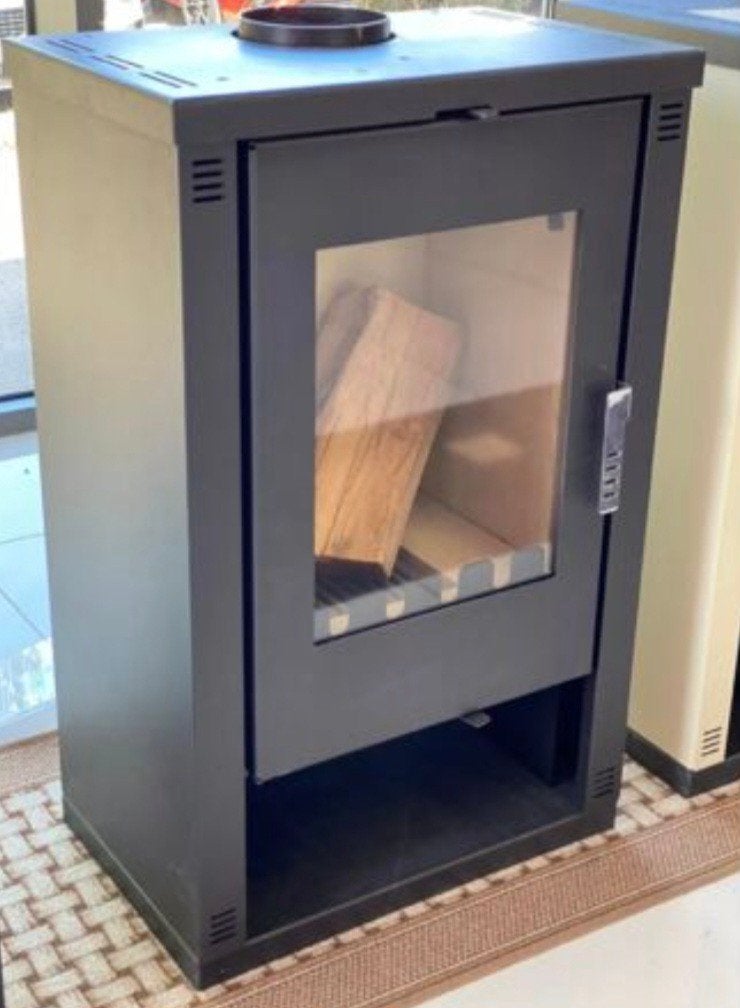 Houtkachel 7,5 kW EcoDesign A+ met hoog rendement, Ophalen of Verzenden, Vrijstaand, Hout, Nieuw