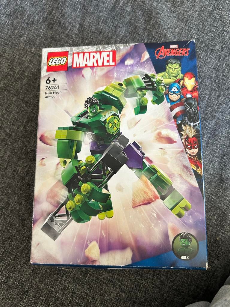 LEGO Marvel Hulk Mech Armour 76241, Ophalen, Inclusief minifiguren, Gebruikt, Marvel