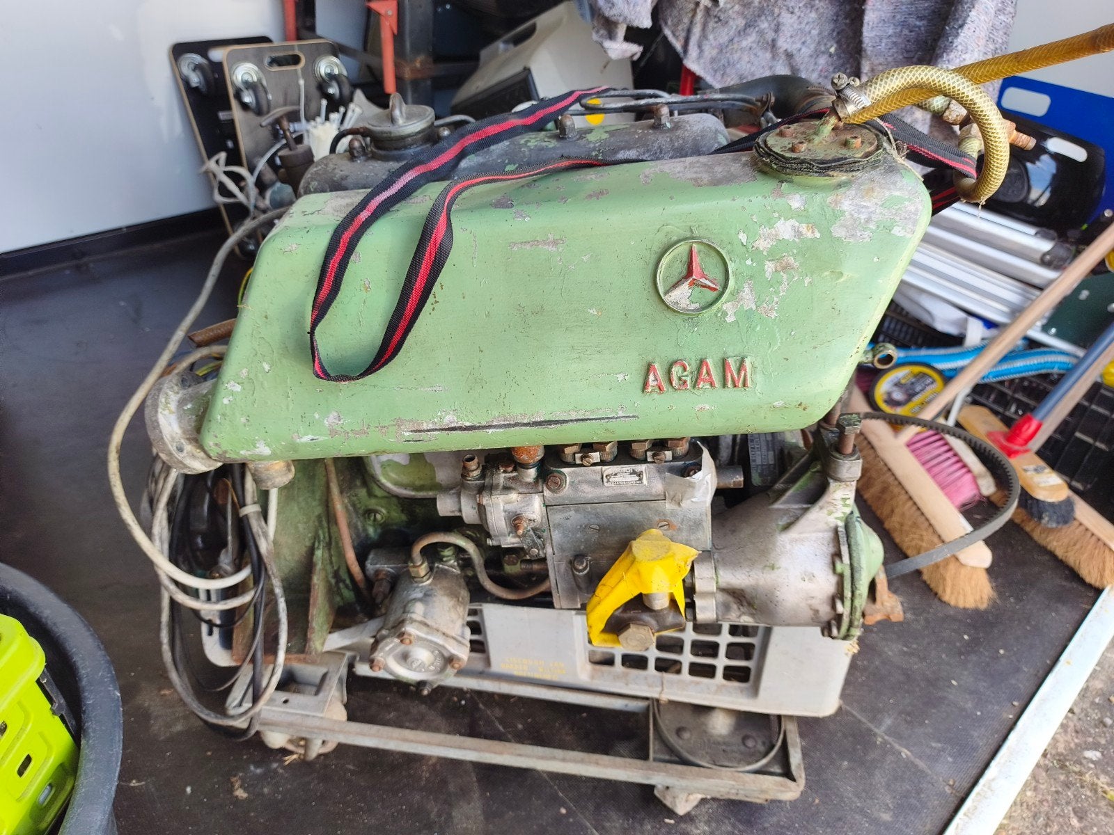 Mercedes-Benz OM 636 Scheepsmotor - 42 PK, Watersport en Boten, Ophalen, Motor en Techniek, Zeilboot of Motorboot