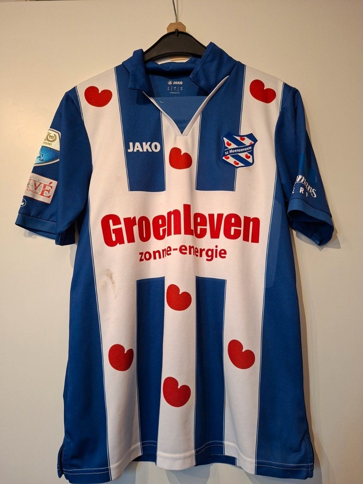 match worn SC Heerenveen, Ophalen of Verzenden, Gebruikt, Overige binnenlandse clubs, Shirt